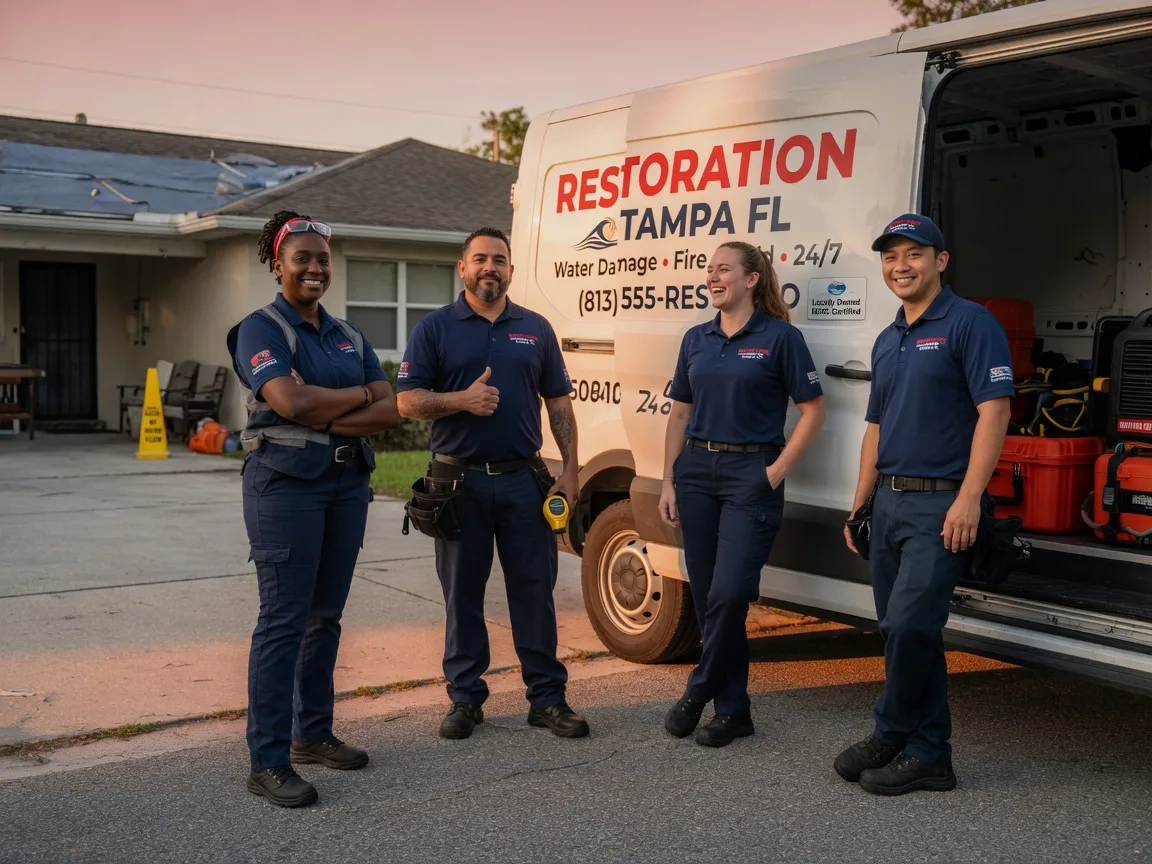 Water Damage Restoration company in Mason City, IA